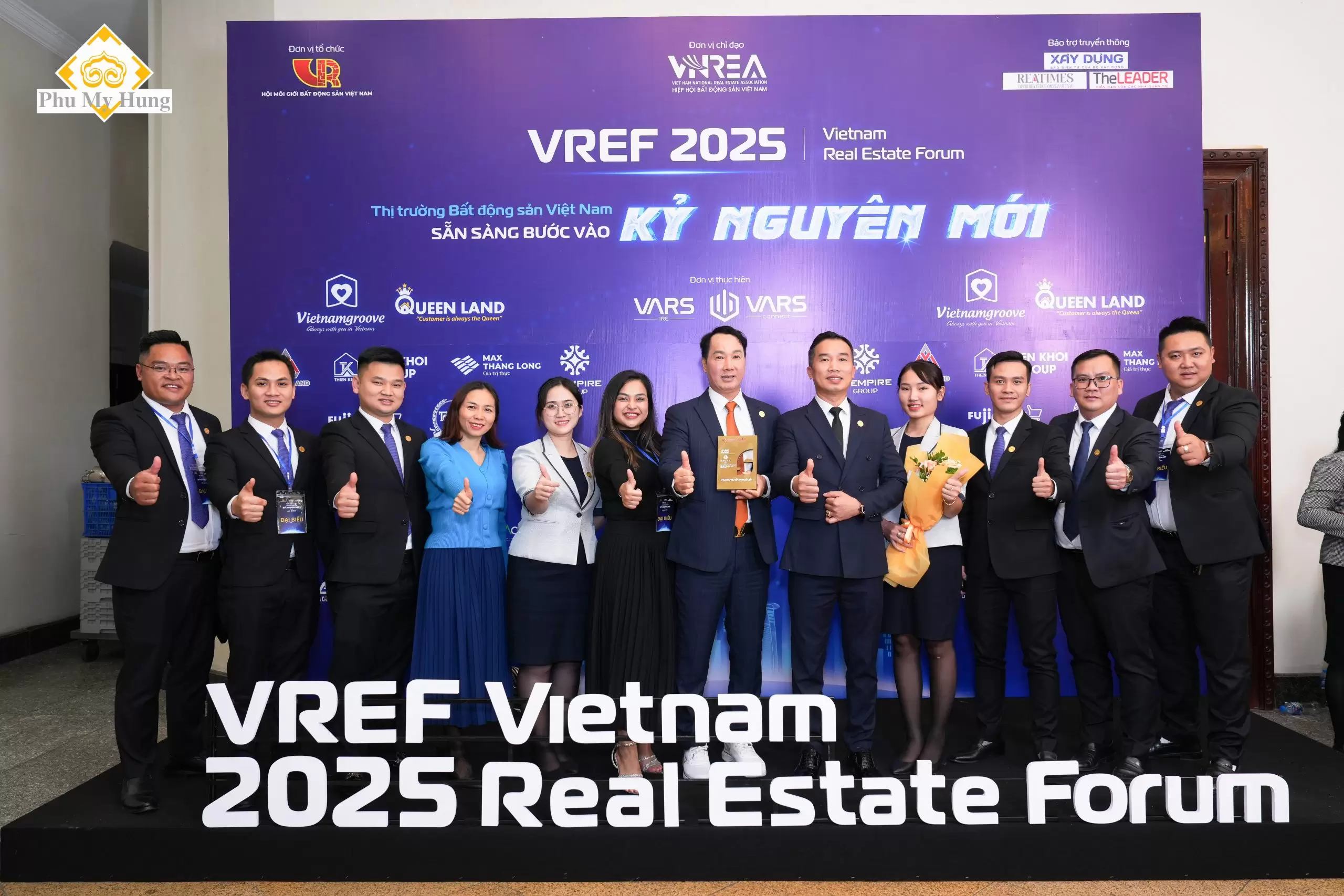 Đại diện Phú Mỹ Hưng tham gia sự kiện VREF 2025 tại Hà Nội