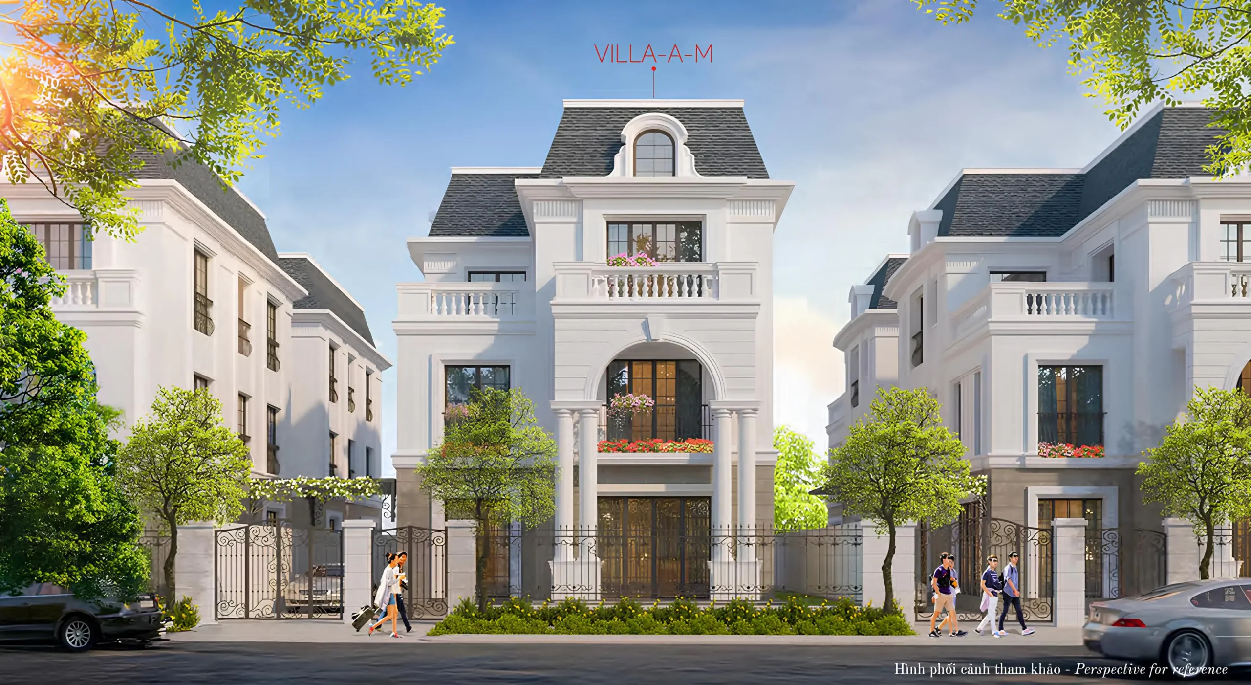 Biệt thự đơn lập dự án Hồng Hạc Phú Mỹ Hưng