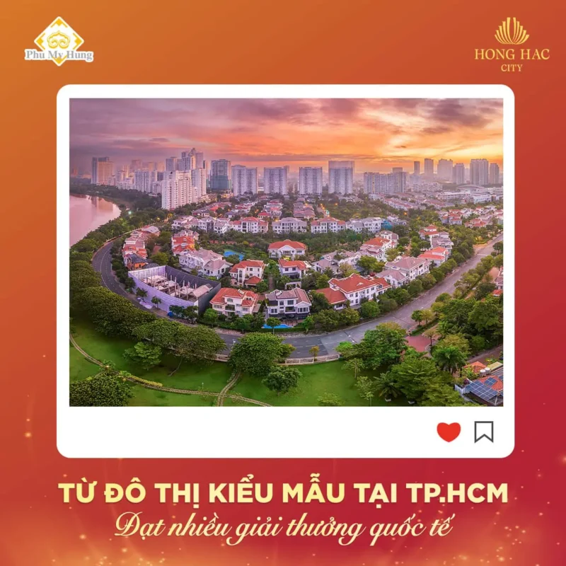 Phú Mỹ Hưng Quận 7 ngày nay cực đẹp và sầm uất