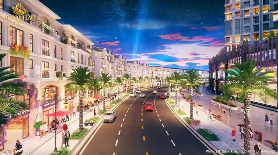 Đại lộ thương mại 27m cực đẹp và sang trọng