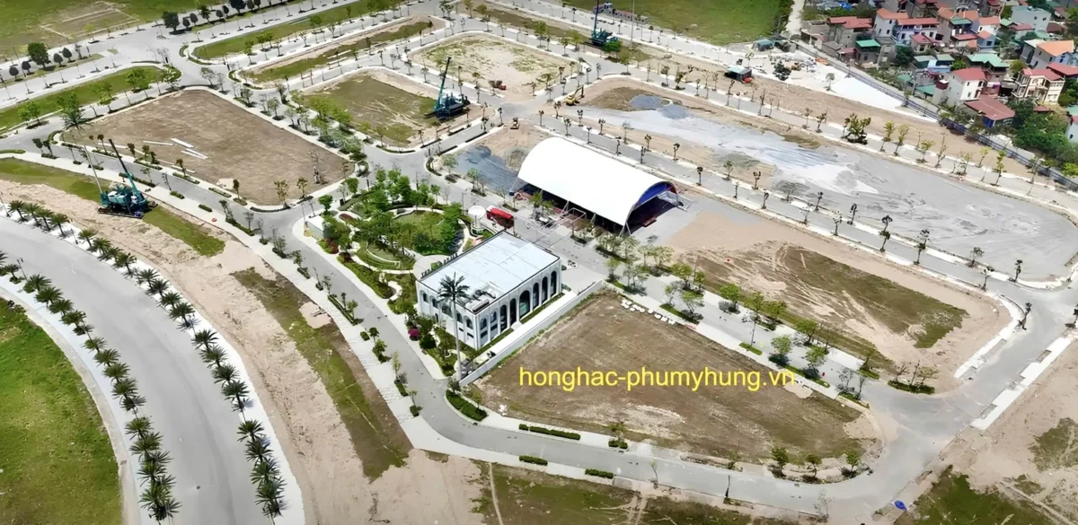 Tiến độ thực tế dự án Hồng Hạc City tháng 5/2025