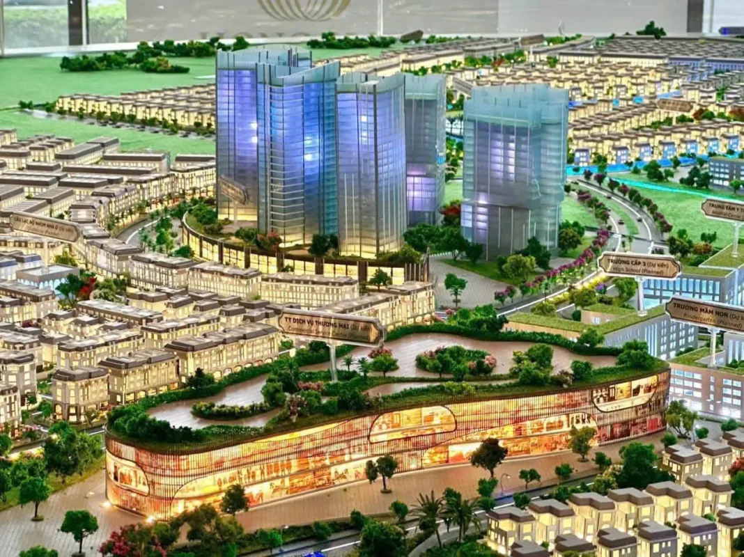 Trung tâm thương mại 30.000m2 liền kề 323 căn mở bán đợt 1