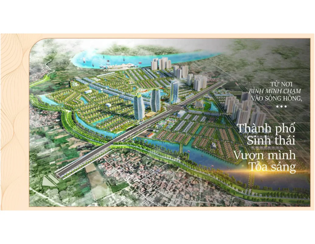 Vị trí dự án khá đẹp khi nằm trên trục vành đai 3.5 kết nối cầu Ngọc Hồi đến Hà Nội