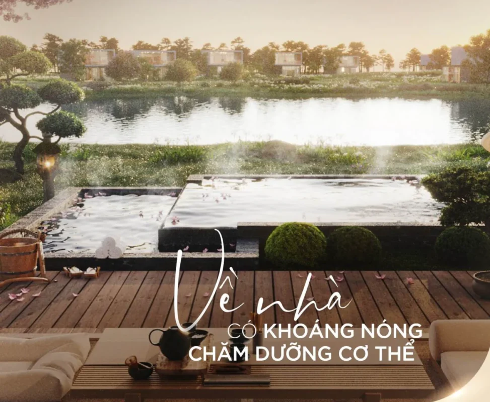 Tiện ích khoáng nóng tự nhiên ngay tại khu đô thị