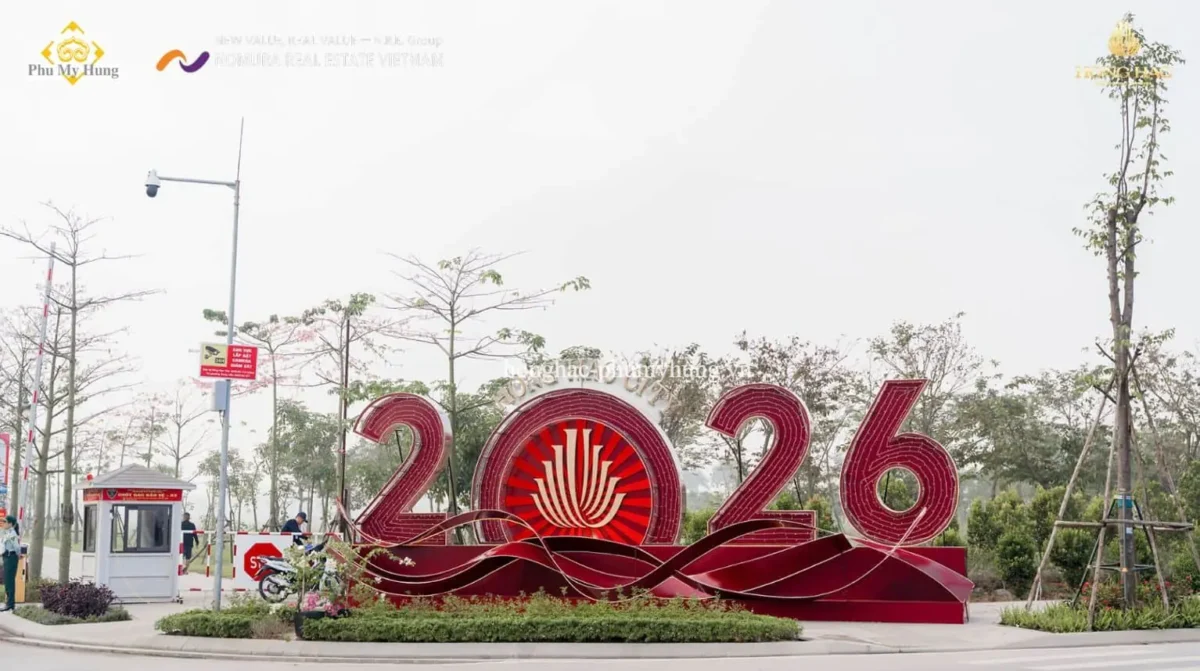 Khám Phá Phố Xuân Hồng Hạc City Bắc Ninh - Thiên Đường Check-in Rực Rỡ Chào Đón Năm Mới 2026 15 check in hong hac city 2