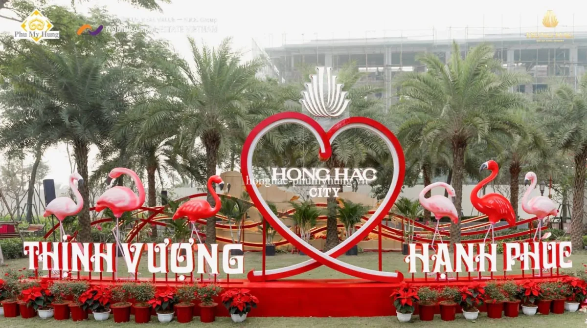 Khám Phá Phố Xuân Hồng Hạc City Bắc Ninh - Thiên Đường Check-in Rực Rỡ Chào Đón Năm Mới 2026 16 check in hong hac city 3