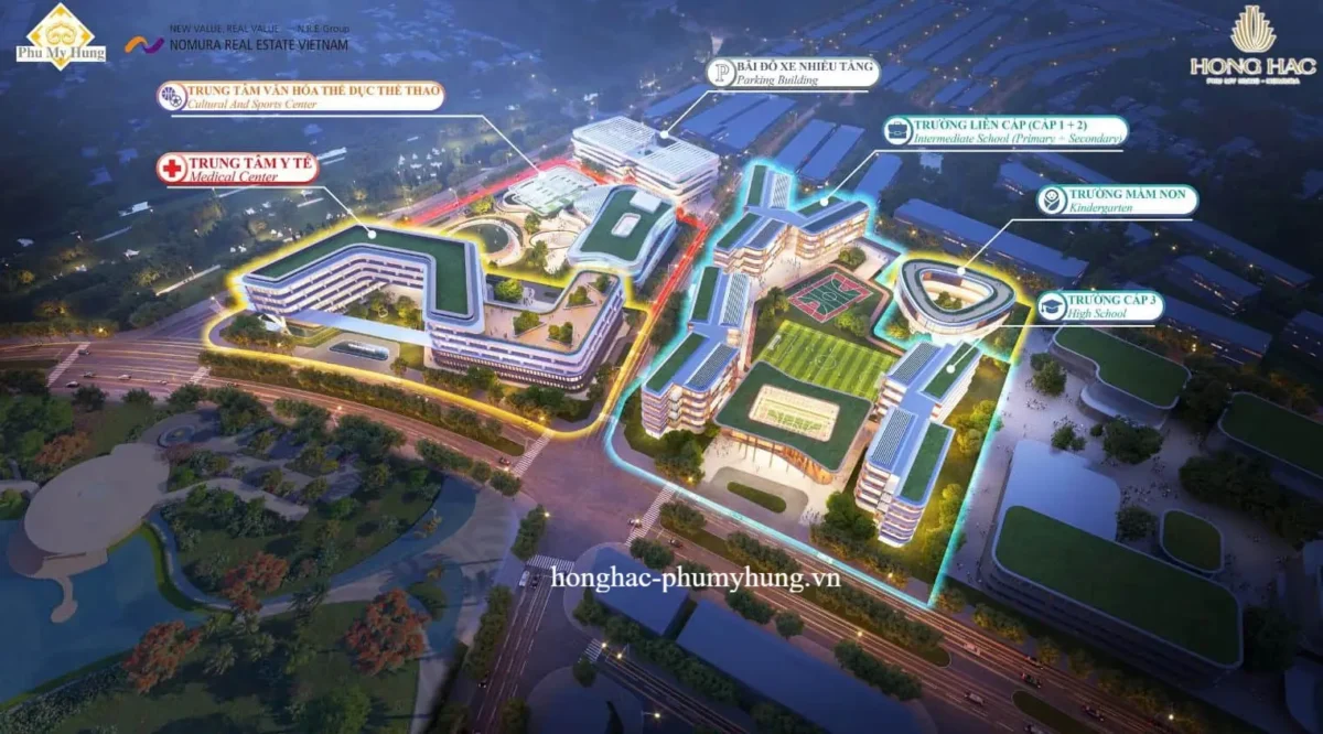 Hồng Hạc City: Khu Đô Thị Sinh Thái Đẳng Cấp Từ Phú Mỹ Hưng – Biểu Tượng Sống Xanh Mới Tại Bắc Ninh 8 do thi xanh hong hac city 6