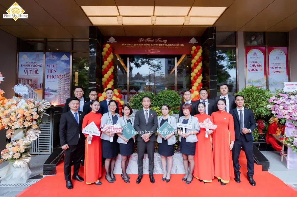 Phú Mỹ Hưng chính thức khai trương Sàn Giao dịch Bất động sản tại Hà Nội – Bước tiến chiến lược đưa Hồng Hạc City vươn xa 18 phu my hung khai truong van phong ha noi 6