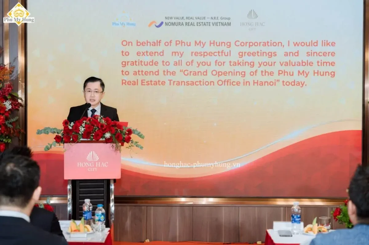 Phú Mỹ Hưng chính thức khai trương Sàn Giao dịch Bất động sản tại Hà Nội – Bước tiến chiến lược đưa Hồng Hạc City vươn xa 25 phu my hung khai truong van phong ha noi 7