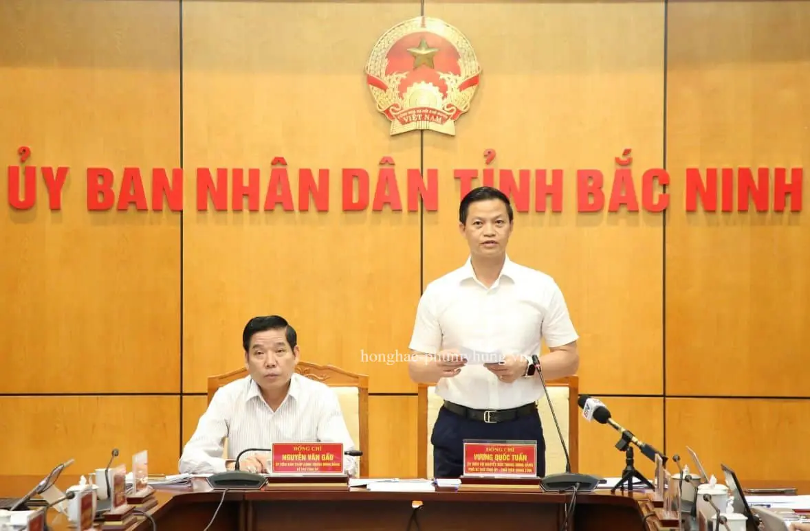 Sân bay Quốc tế Gia Bình khởi công 19/8/2025: Hồng Hạc City đón “cú hích” hạ tầng lớn nhất miền Bắc 9 Chủ tịch tỉnh Bắc Ninh ông Vương Quốc Tuấn họp triển khai xây dựng sân bay Gia Bình