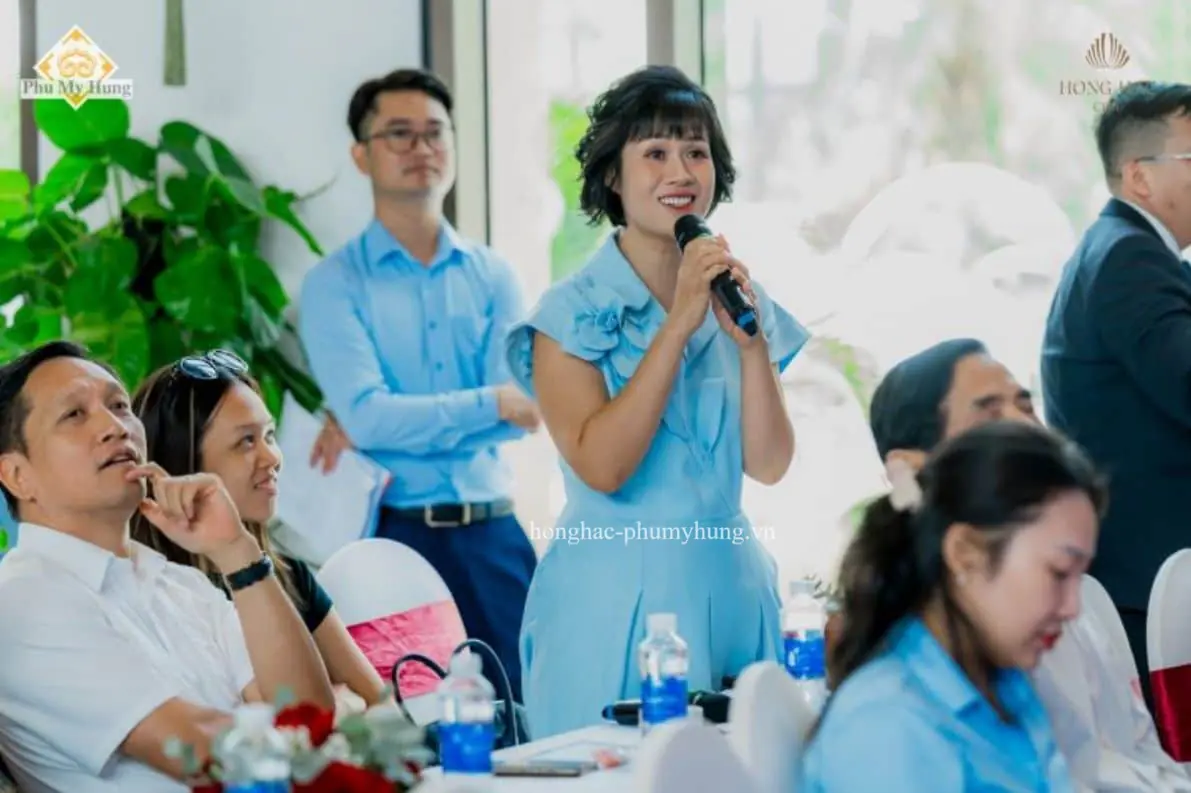 Sự Kiện “Vững Vàng Tài Chính – Vững Bước Tiên Phong” Thành Công Rực Rỡ Tại Sales Gallery Hồng Hạc City 10 vung vang tai chinh pmh 2