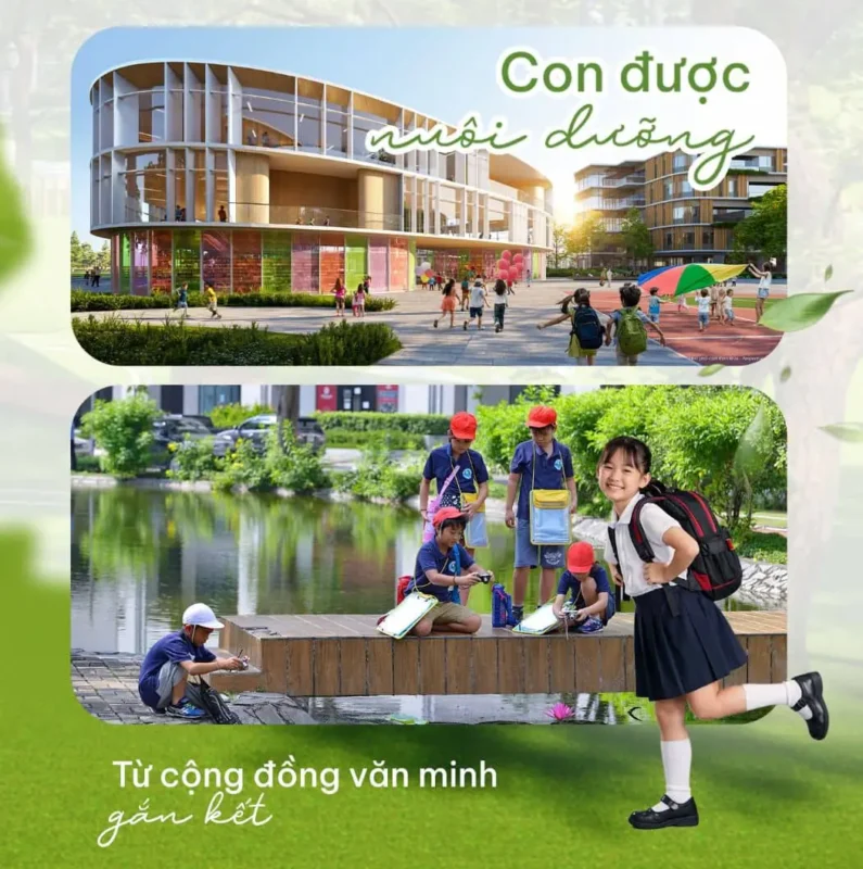 ĐÔ THỊ SINH THÁI HỒNG HẠC CITY DẠY CON ĐIỀU GÌ? 10 day con dieu gi 1