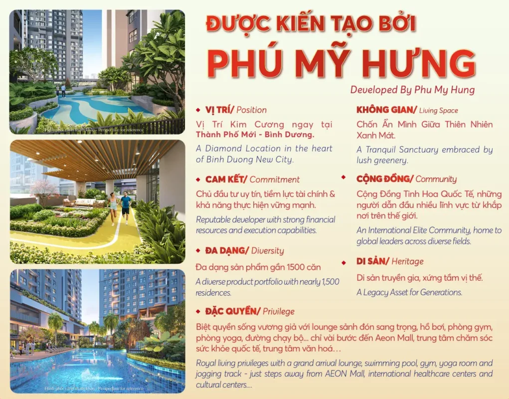 The Harmonie Phú Mỹ Hưng Bình Dương: Biểu Tượng Sống Đẳng Cấp Mới Tại Trung Tâm Thủ Dầu Một 14 pmh the harmonie binh duong 3