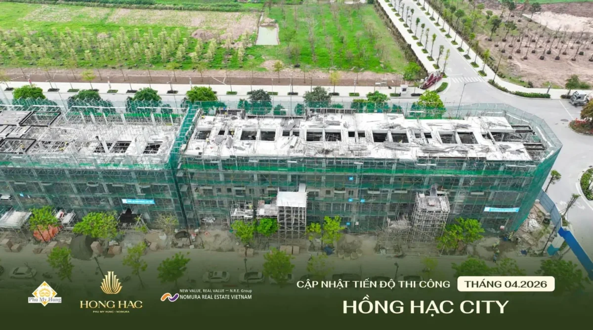 Tiến độ dự án Hồng Hạc City Tháng 4/2026 18 tien do du an hong hac pmh thang4 3