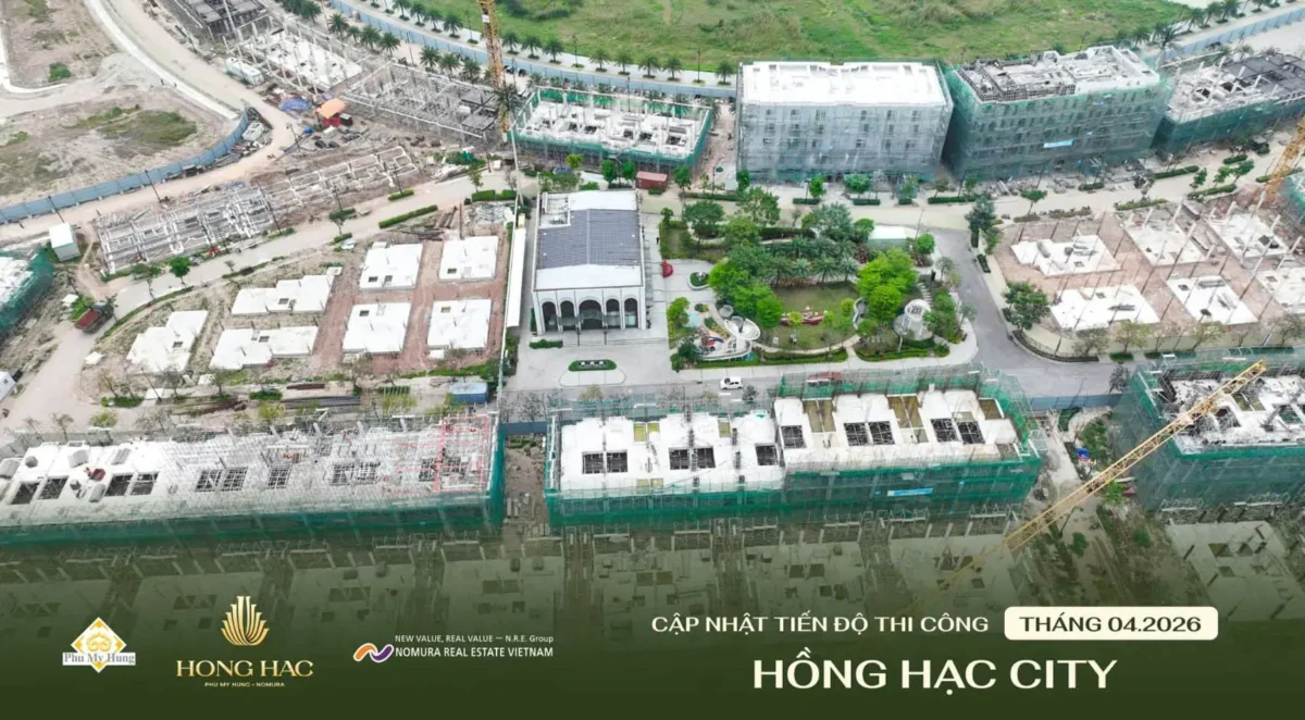 Tiến độ dự án Hồng Hạc City Tháng 4/2026 21 tien do du an hong hac pmh thang4 6