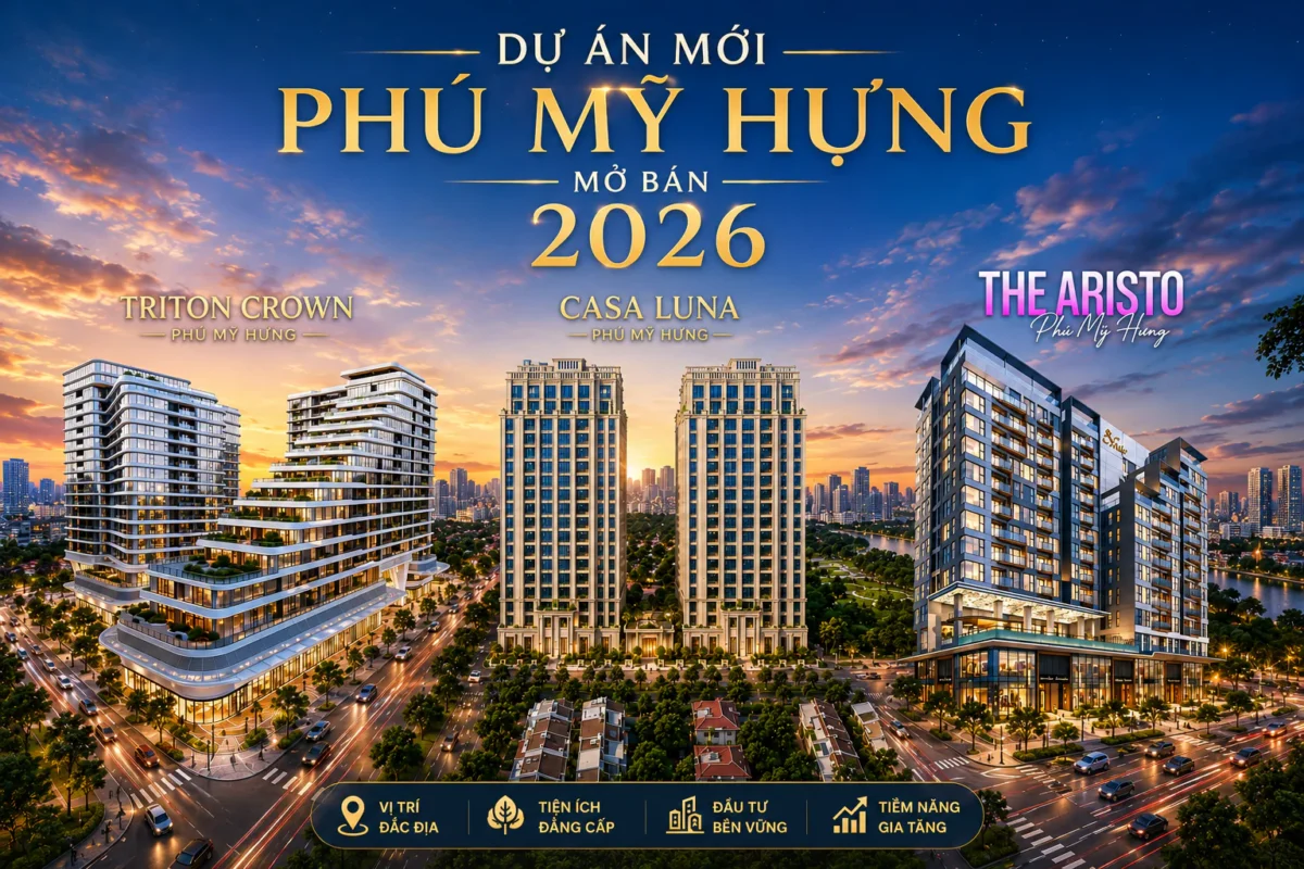 Các Dự Án Mới Tại Phú Mỹ Hưng Quận 7 Mở Bán Năm 2026 9 Các dự án mới tại Phú Mỹ Hưng Quận 7 trong năm 2026