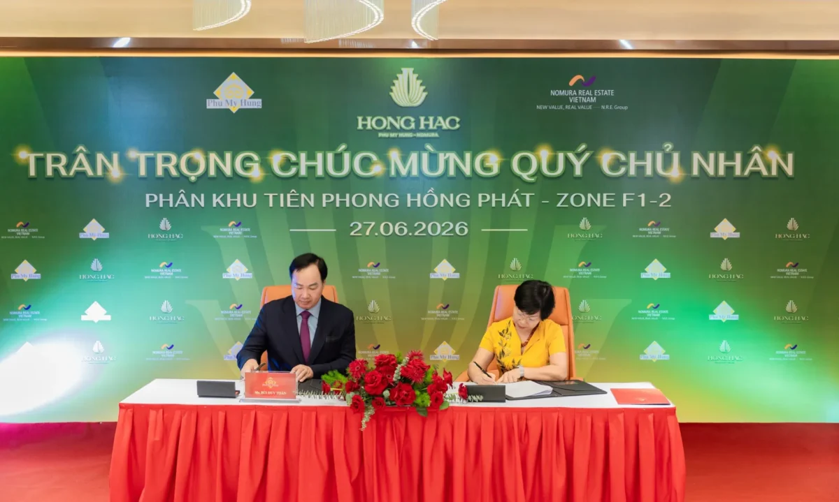Hồng Hạc City chào đón những chủ nhân tiên phong đầu tiên của Phân khu Hồng Phát 11 Chúc mừng các chủ nhân Hồng Hạc City
